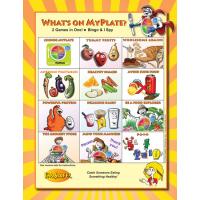 11-4012 Whats on MyPlate Bingo Game - English