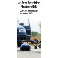 3-4207 "Are you a better driver when you're high?" Info Card