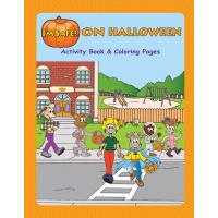 6-4050 I'm Safe! on Halloween Activity Book - English