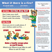5-3742 Fire & Burn Prevention for Kids Tabletop Display