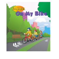 1-1010 I'm Safe! on My Bike Storybook - English