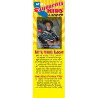 CA-BM California Booster Law Bookmark - Front
