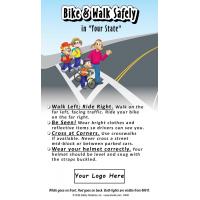 R406 Bike-Ped Safety Bilingual Card