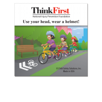 ThinkFirst Bicycle Safety Stickers