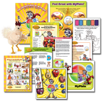 11-4001 MyPlate Nutrition Education Kit for Early Childhood