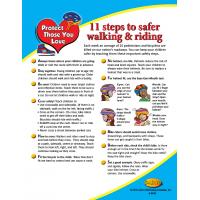 6-5040 Parent Tip Sheet - 11 Steps to Safer Walking & Riding