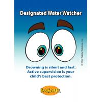 7-3250 Water Watcher Tags with Wrist Coil - English/Spanish