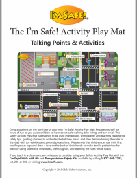 6-3827 I'm Safe! Activity Play Mat Instructions