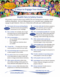 17 Ways to Engage Your Audience - Complimentary Tip Sheet