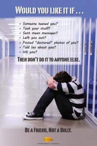 10-3001 Be A Friend Not A Bully Poster - English