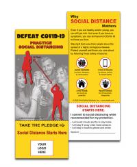 13-1015 Social Distancing Pledge Card
