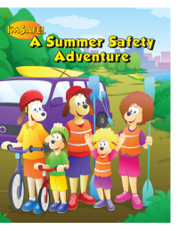 7-1400 Summer Safety Adventure Activity Book - English 