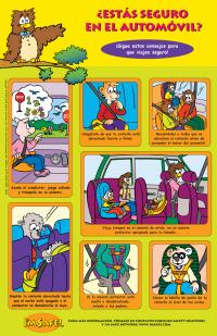 2-2690 ¿Estás seguro en el automóvil? Poster - Spanish