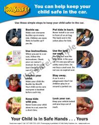 2-5015 Parent Tip Sheet - Car Safety
