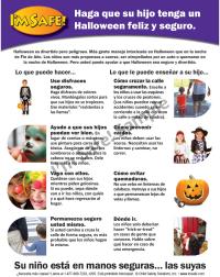 6-5038 Parent Tip Sheet - Halloween Safety - Spanish