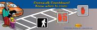 6-3810 Crosswalk Countdown Bookmark K-2 - English 