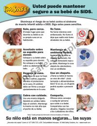 11-6011 Easy Reader Tip Sheet - SIDS Prevention -Spanish