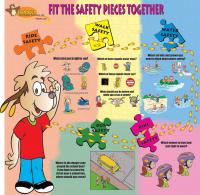 8-3350 I'm Safe! Safety Puzzle Banner - Table Top  