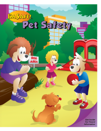 9-3680 I'm Safe! with my Pet Activity Book - English