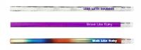  Ruby Bridges Prism Foiled Glitz Round Wooden Pencil