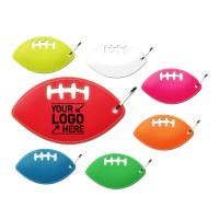R10 Reflective Football Shaped Zipper Pull