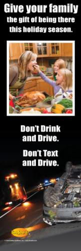 3-6095  Give Your Child the Gift of Being There During the Holidays - Front