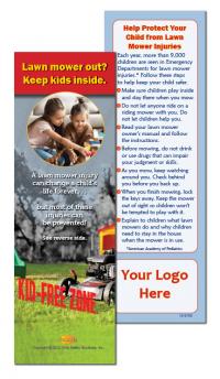 12-5150 Lawn Mower Child Safety Bookmark