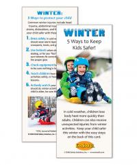15-1200 5 Ways Winter Safety Info Card