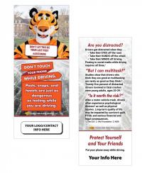 3-4314 College Distracted Driving Info Card