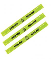 CO-R306 Chill Out Reflective Safety Slap Bracelet