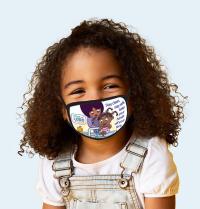 13-1034 Child Reusable Message Face Mask With Imprint