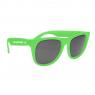 Neon green sunglasses