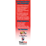TF-4895 Concussion Prevention Bookmark - Reverse Side