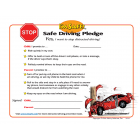 Parent-Child Distracted Driving Pledge (Ages 8-12)