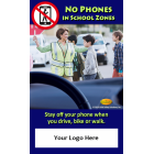 'No Phones in School Zones' Meme - Customizable