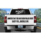 FL3-7012 Pickup Truck - Florida Seat Belt Palm Card