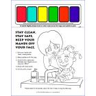 13-1022 I'm Safe! Handwashing Paint Sheet - English 