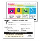 2-3085 Car Safety Seat Prescription Pads