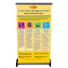 2-3660 Car Seat Stages Retractable Tabletop Display 2-3660 Car Seat Stages Retractable Tabletop Display