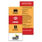 2-5121 Heatstroke Prevention Info Card - Park. Look. Lock.