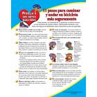 6-5043 Parent Tip Sheet - 11 Steps to Safer Walking & Riding SPANISH