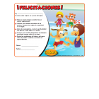 7-4430 I'm Safe! in the Water Award Certificates - Spanish
