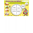 11-4017 Feel Great With MyPlate Placemats - Spanish