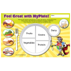 11-4018 Feel Great With MyPlate Placemats - English