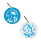 CO-R800 Chill Out Reflective Round Zipper Pulls