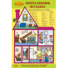 5-2101 ¿Estás seguro en casa? Home Safety Classroom Poster - Spanish