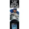 3-6108 Hockey It Only Takes One Text Message to Crash Your Dream Bookmark   