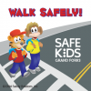 6-3369 Walk Safely Custom Sticker