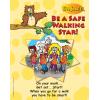 6-4770 Be A Safe Walking Star Large Format Storybook - English
