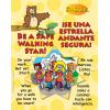6-4771 Be A Safe Walking Star Large Format Storybook - Bilingual